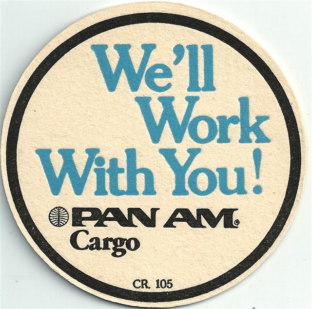 new york ny-usa pan am 1-2a (rund190-we'll work-schwarzblau)